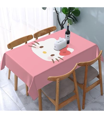 Amazon｜ハローキティ テーブルクロス テーブルマット デスクマット